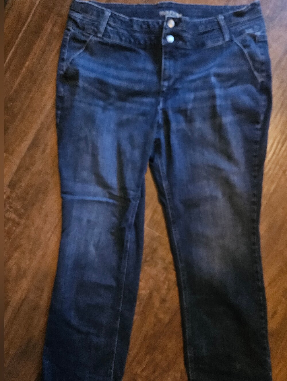 Womens Plus Maurice’s High-Rise Jeans Sz 22w Stretch Denim Dark Wash.   #21